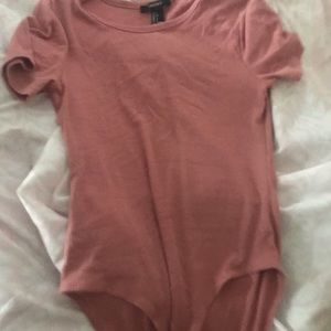Pale pink body suit top!